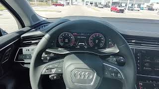 Audi 2023 Adaptive Cruise Assist - you can hold at 0MPH by pressing the Set button -