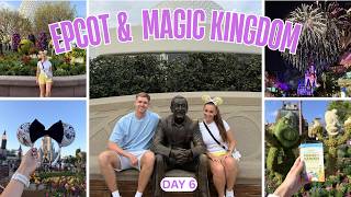EPCOT Flower &amp; Garden Festival | Eating Around the World + Magic Kingdom Night ✨Disney World Vlog 🌸