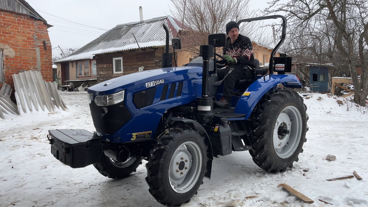 Мечты сбываются! Купил новый трактор на 50 китайских сил!