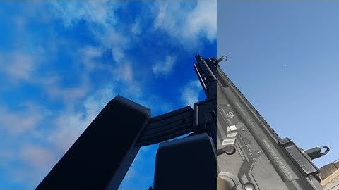 Cod:MW 2019 (Some) Ported Weapons Showcase Roblox test