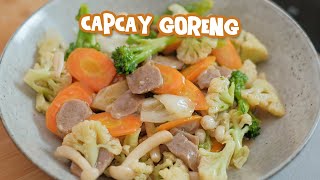 Resep Capcay Goreng Ala Chinese Food Restaurant [ Murah, Banyak, Enak ]