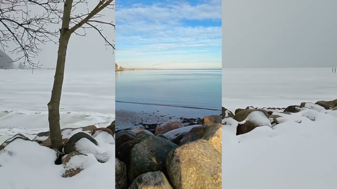 Snow in Aarhus Danmark 6 february 2026