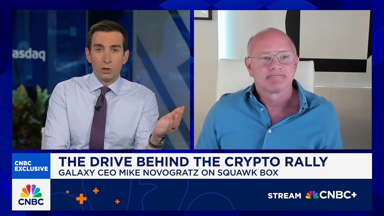 Galaxy CEO Michael Novogratz: Ether has a chance to outperform bitcoin in  the next 3-6 months