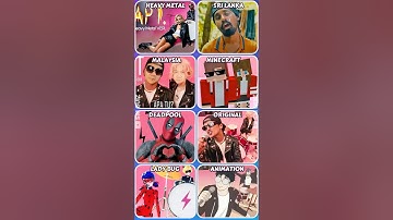 Who did it best? 🤔ROSÉ & BRUNO MARS VS COVERS #12 APT. Song। Heavy Metal APT. #apt #shorts #rosé