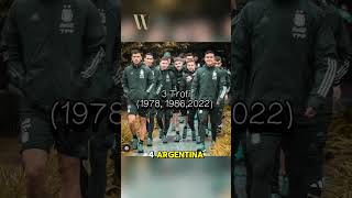 7 Negara dengan Trofi Piala Dunia Terbanyak!!!