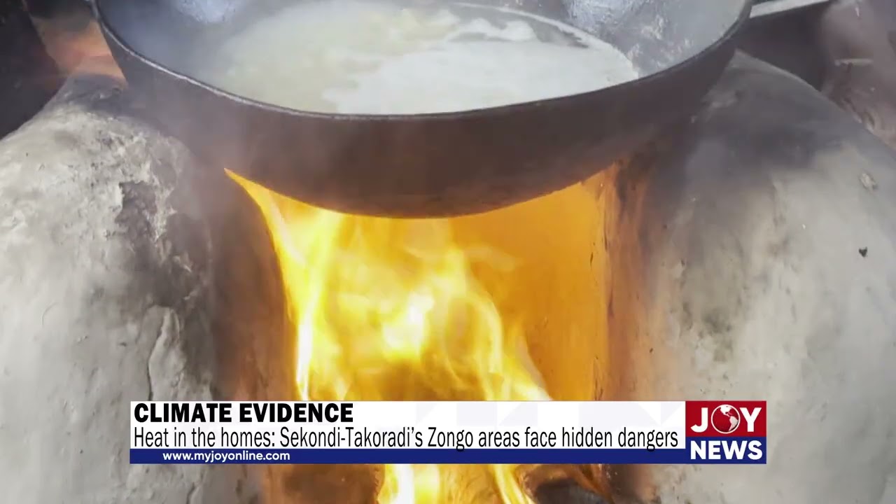 Climate evidence: Heat in the homes; Sekondi-Takoradi’s Zongo areas face hidden dangers. #JoyNews