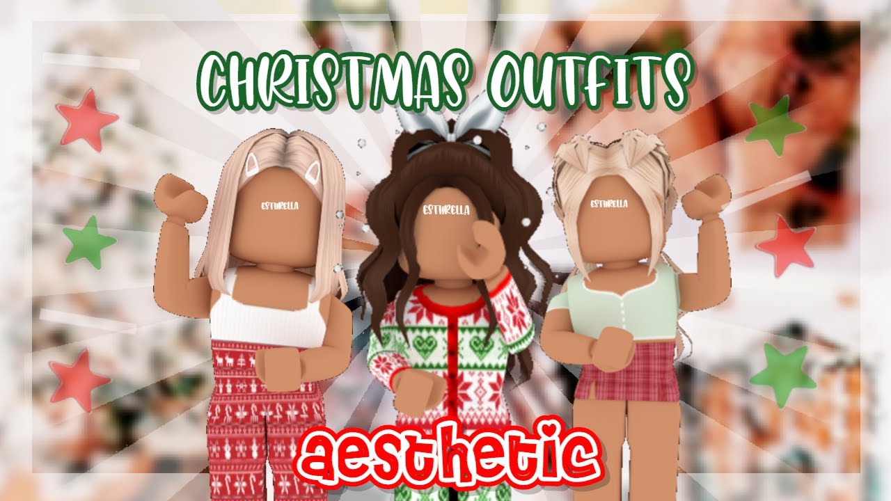 aesthetic CHRISTMAS roblox outfits! *WITH CODES+LINKS* || Esthrella ...