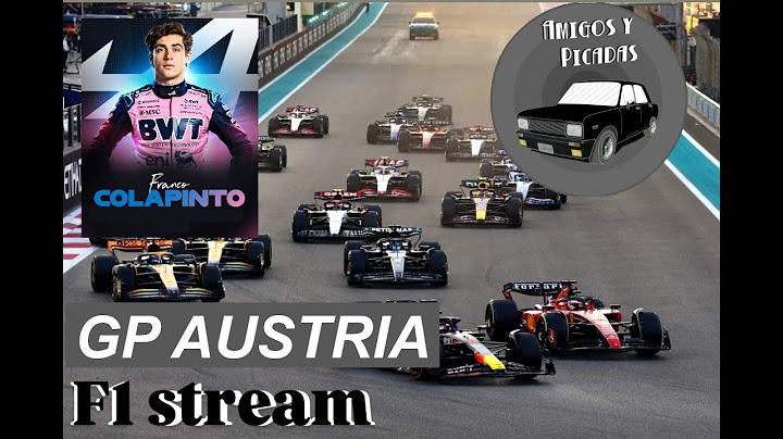 GP AUSTRIA CARRERA FORMULA 1 FRANCO COLAPINTO NORRIS RUSEL