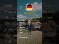 German emergency words that could save your life 🚨🇩🇪