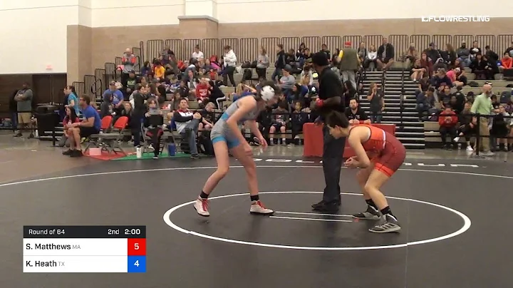 53 Kg Round Of 64 Sophia Matthews Team Massachuset...