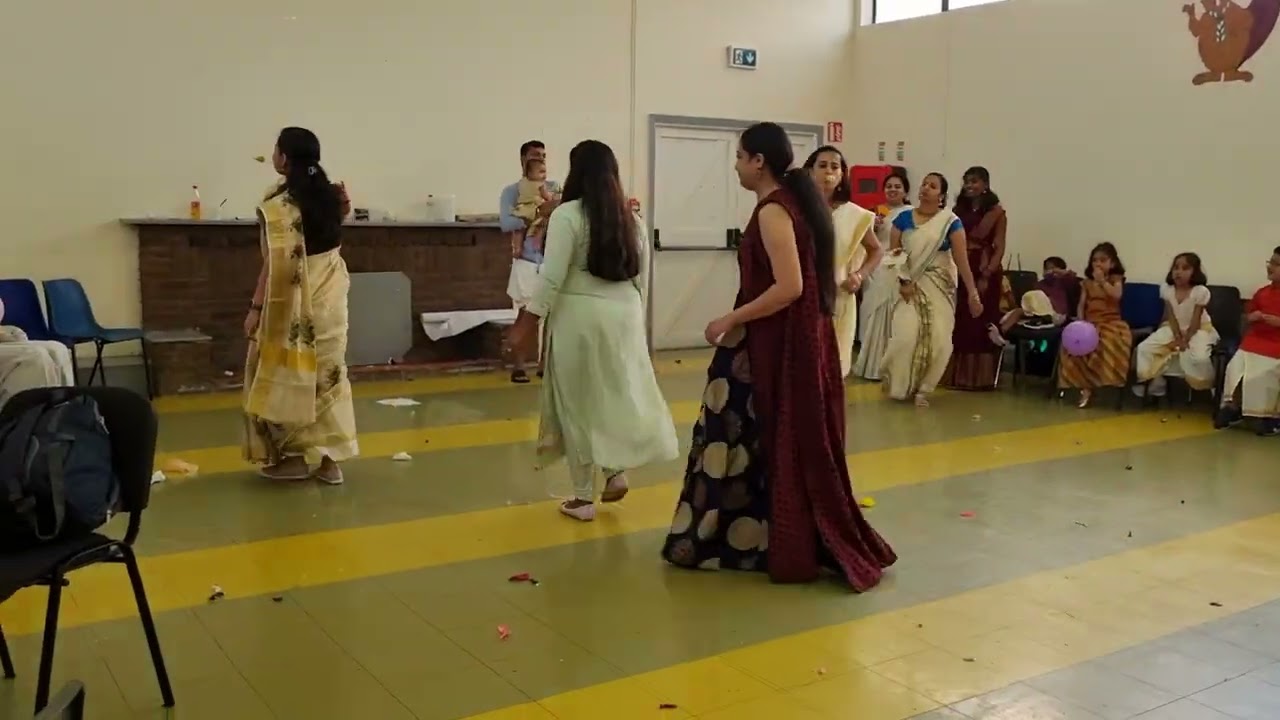 lemon and spoon race at Onam 2022