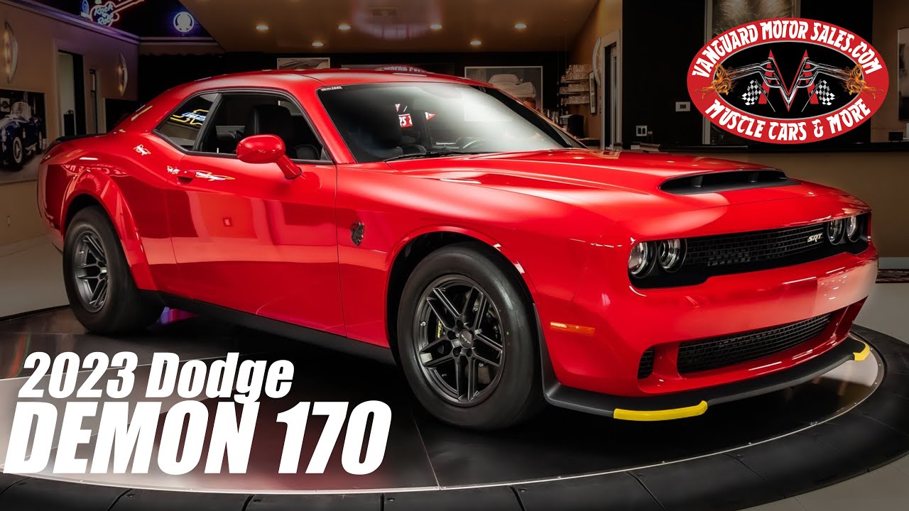 2023 Dodge Challenger SRT Demon 170 For Sale Vanguard Motor Sales 