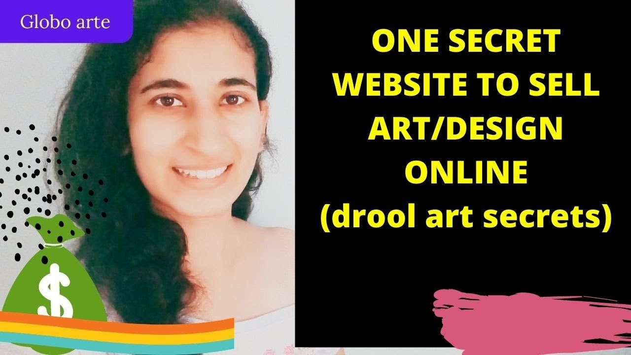 ONE SECRET WEBSITE TO SELL ART/DESIGN ONLINE (drool art secrets) YouTube