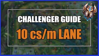 Challenger ADC Guide to Laning: 10 CS/m