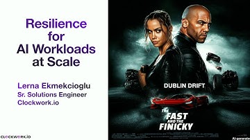 SREcon25 Europe/Middle East/Africa - Resilience for AI Workloads at Scale: The Fast and the Finicky!