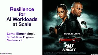 SREcon25 Europe/Middle East/Africa - Resilience for AI Workloads at Scale: The Fast and the Finicky!