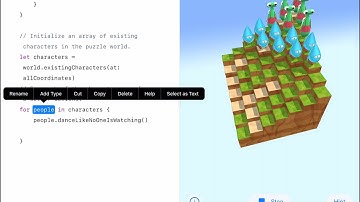 Another Way to Create an Array - Swift Playgrounds Learn to Code 2 with Explanation