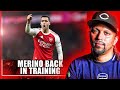 Merino Back In Training - 4 Arsenal Players In England Squad - Pep Leaving Confirmed