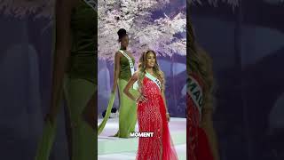 Miss Mayotte Was Eliminated During The Bikini Runway Show Today.