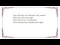 Freddy Cole Tender Is The Night Lyrics Freddy Cole Tender Is The Night Lyrics