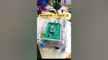 Part 2 - Hexapod - Thi công phần điện #stem #diy #robot #hocsinh #xuhuong