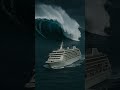 Cruise Ship Hit By Giant Tsunami Disaster Animation Ocean Tsunami Cruise mp3