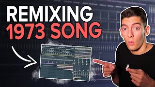 Producer REMIXES 70s SONG by SAMPLING 🔥 [How to do covers/sample old songs]