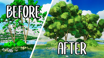 How I Made Ghibli-Style Trees and Grass in UNREAL ENGINE 5.7 (It’s Easier Than You Think)