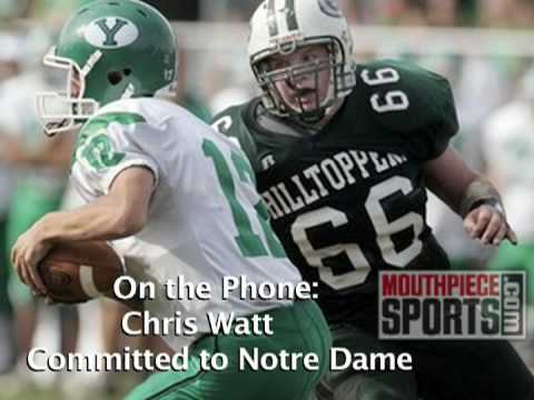 Chris Watt On Signing with Notre Dame, Food Fights...