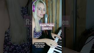 Rachel Platten&#39;s Comeback Song GIRLS !! Love The Words! 💜 #rachelplatten #girls #newsong #cover