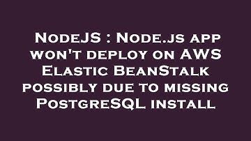 NodeJS : Node.js app won