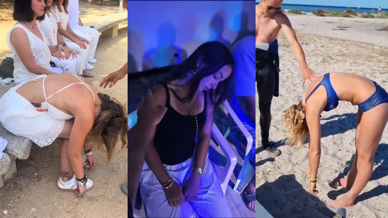 Красивые девушки загипнотизированы 47 #гипноз #загипнотизированные #девушки #сон #транс #глубокий...