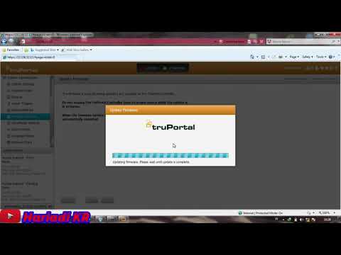 Cara Upgrade Firmware Access Control TruPortal
