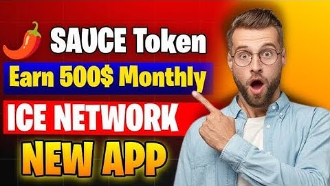 Sauce New Mining app | Ice Network New App | How to create sauce account| Ice new project