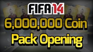 FIFA 14 | Ultimate Team 6,000,000 Coin Pack Opening screenshot 1