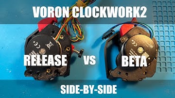 Voron stealthburner clockwork 2: beta vs release