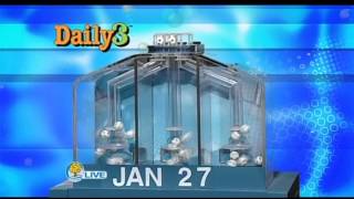 Michigan Lottery Midday Draws for January 27, 2014