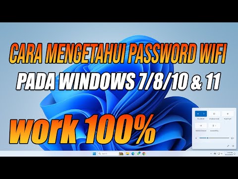 Cara Mengetahui PASSWORD Wifi Di Laptop WINDOWS 781011