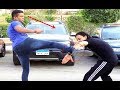 تعلم كيف تتفادي وتصد أي ركلة في الشارع        