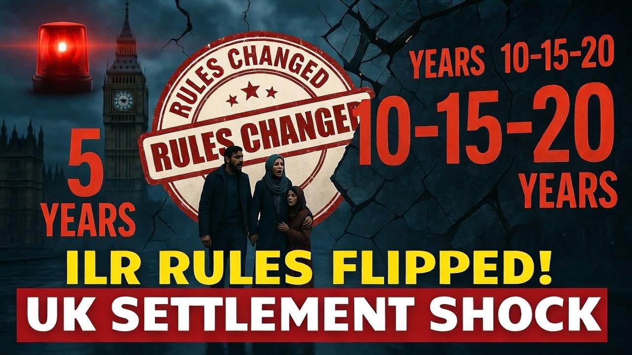 UK Immigration BOMBSHELL 2026 | 5 Years ILR END? 10–20 Years Shock for Migrants 😱