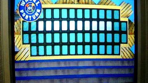 Playstation Wheel of Fortune Run Game 27 Part 3