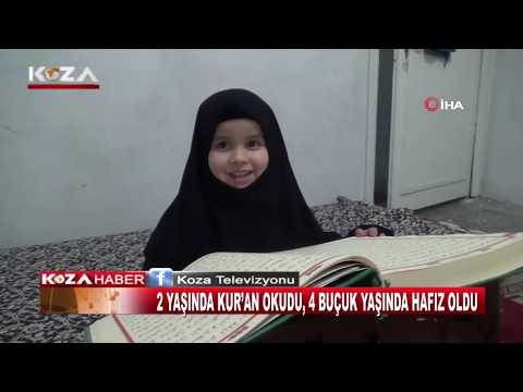 2 YAŞINDA KUR’AN OKUDU, 4 BUÇUK YAŞINDA HAFIZ OLDU