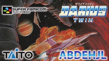 Darius Twin - ALL Clear (ABDEHJL) - Super Famicom
