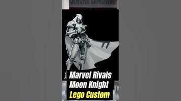 Lego Custom Marvel Rivals Moon Knight | #lego #marvel ##marvelrivals #moonknight