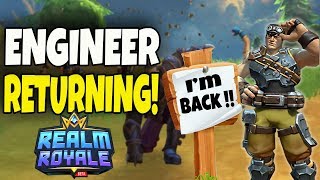 Realm Royale: The ENGINEER Is Coming BACK!!!
►Please help support this channel:
https://www.patreon.com/AverageG4mer
►Follow Me on Twitter: @AverageG4merYT
►Twitch: https://www.twitch.tv/averageg4meronyoutube
►Youre not to late to get ahold of this months customizable box by Boss Boxes! Featuring tons of gamer inspired loot customized for every order! Use coupon code - AverageGamer at checkout to get 10% instantly!
https://bossboxes.shop
►Are you a coffee drinker? Check out these hand-roasted coffees by gamers for gamers! Follow the link below to get 5% off instantly!:
http://playeronecoffee.refr.cc/averageg4mer
►In this video I discuss the Engineer class returning to Realm Royale!
#RealmRoyale #RealmRoyaleXbox #RealmRoyalePS4 Realm Royale: The ENGINEER Is Coming BACK!!!