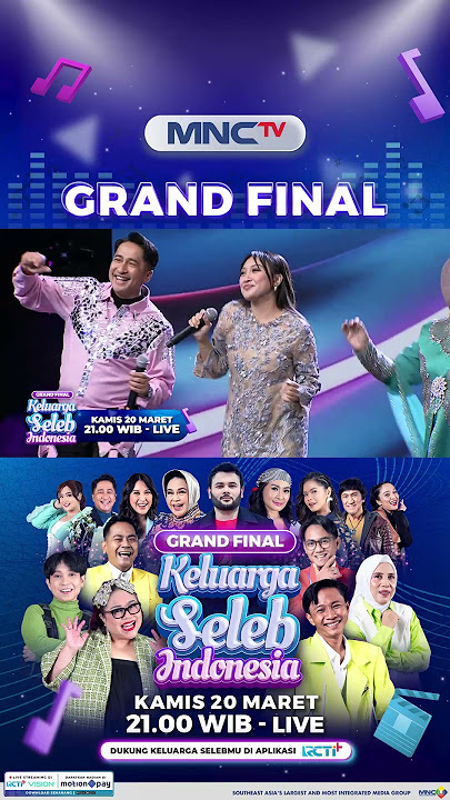 BANYAK KEJUTAN SPESIAL DI GRAND FINAL KELUARGA SELEB INDONESIA MALAM INI, JANGAN KETINGGALAN YA!