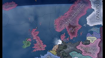 If Britain had Scandinavia - Hoi4 Timelapse