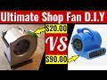 How To Make The Ultimate Shop Fan (Cheap D.I.Y Project)