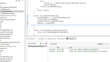 Android BD SQLite : création de classe et CRUD partie 1 sur 3 (french français)