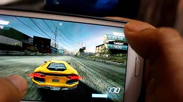 NFS Most Wanted on Samsung Galaxy S3